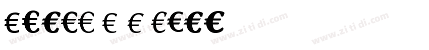 Halis R S Bold字体转换